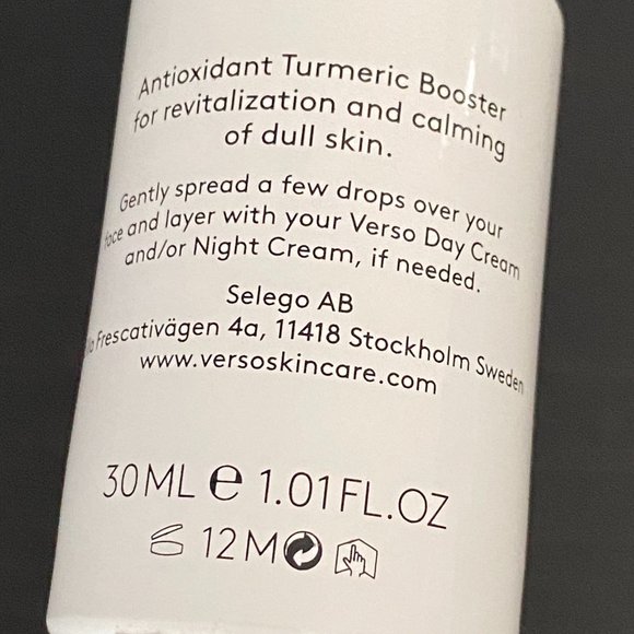Verso Antioxidant Turmeric Booster Serum - Picture 6 of 9